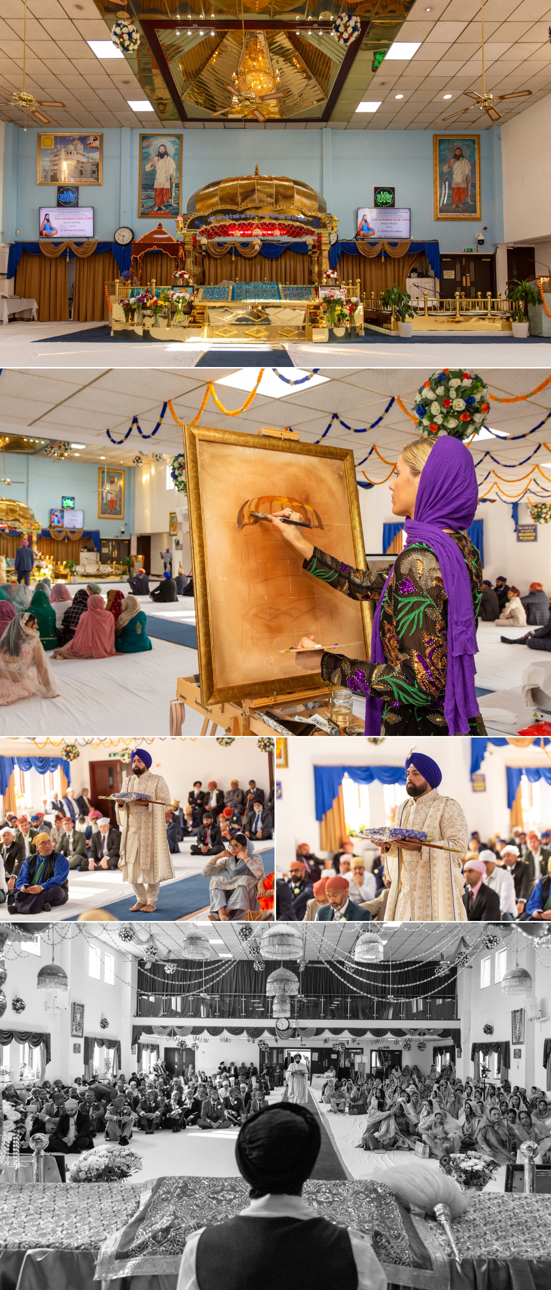 Sikh Wedding Photography at Shri Guru Ravidass Bhawan Gurvinder and Aneesha 13