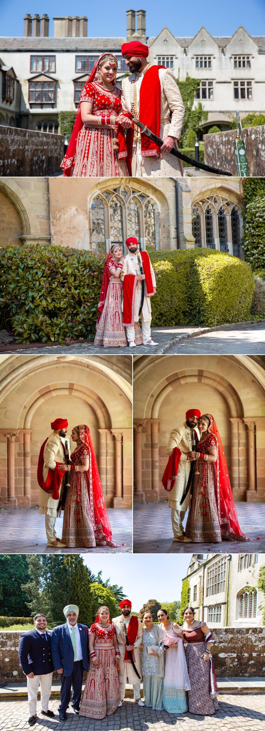 Coombe Abbey Indian Wedding Photography Sam & Sophie 22