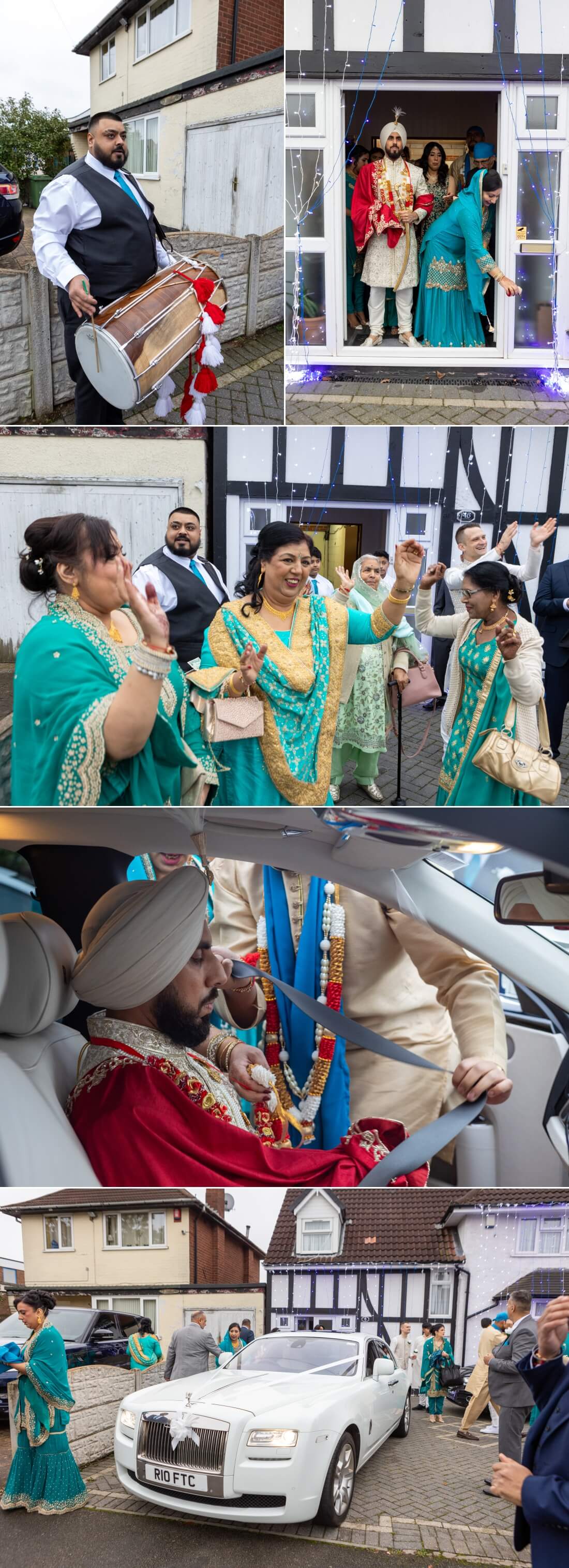 Indian Wedding Photography at Willows Banqueting Suite Mandy & Gully 10