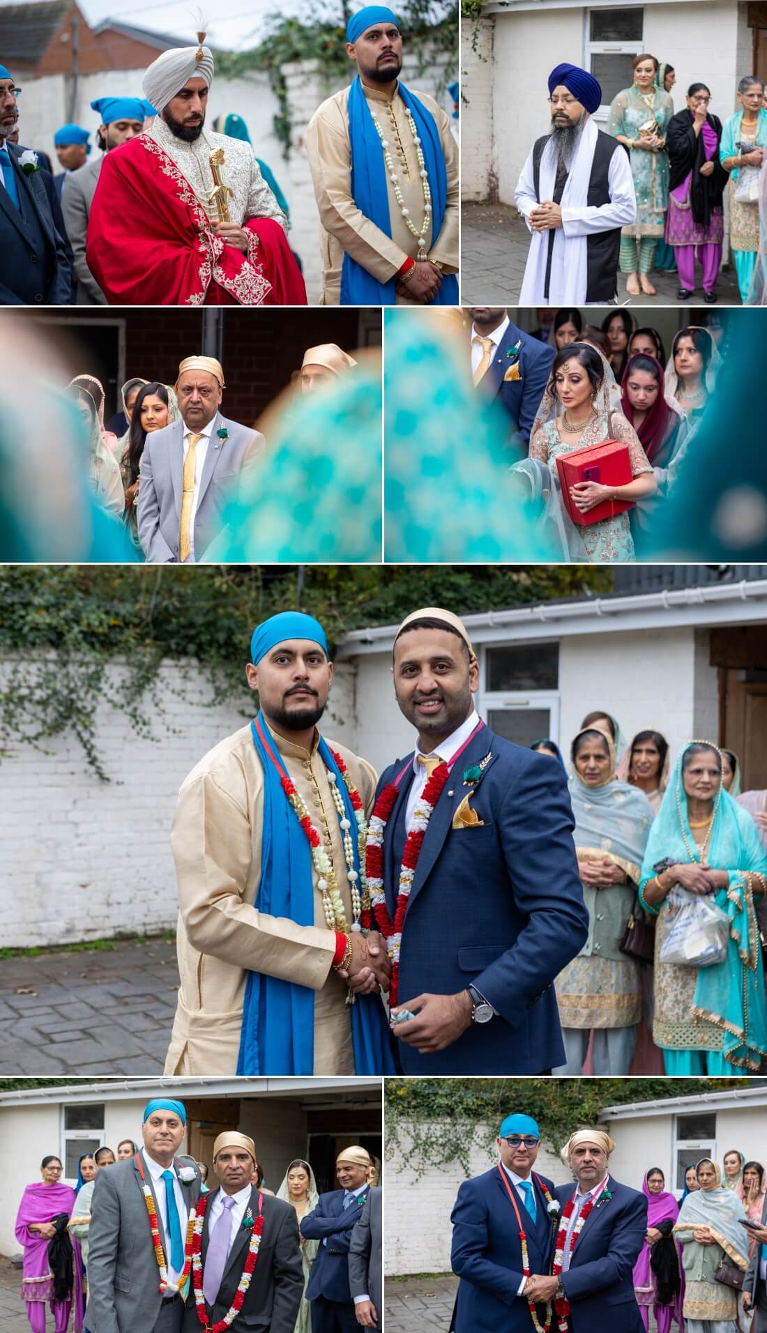 Indian Wedding Photography at Willows Banqueting Suite Mandy & Gully 12