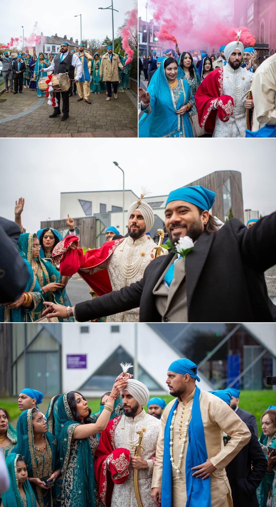 Indian Wedding Photography at Willows Banqueting Suite Mandy & Gully 14