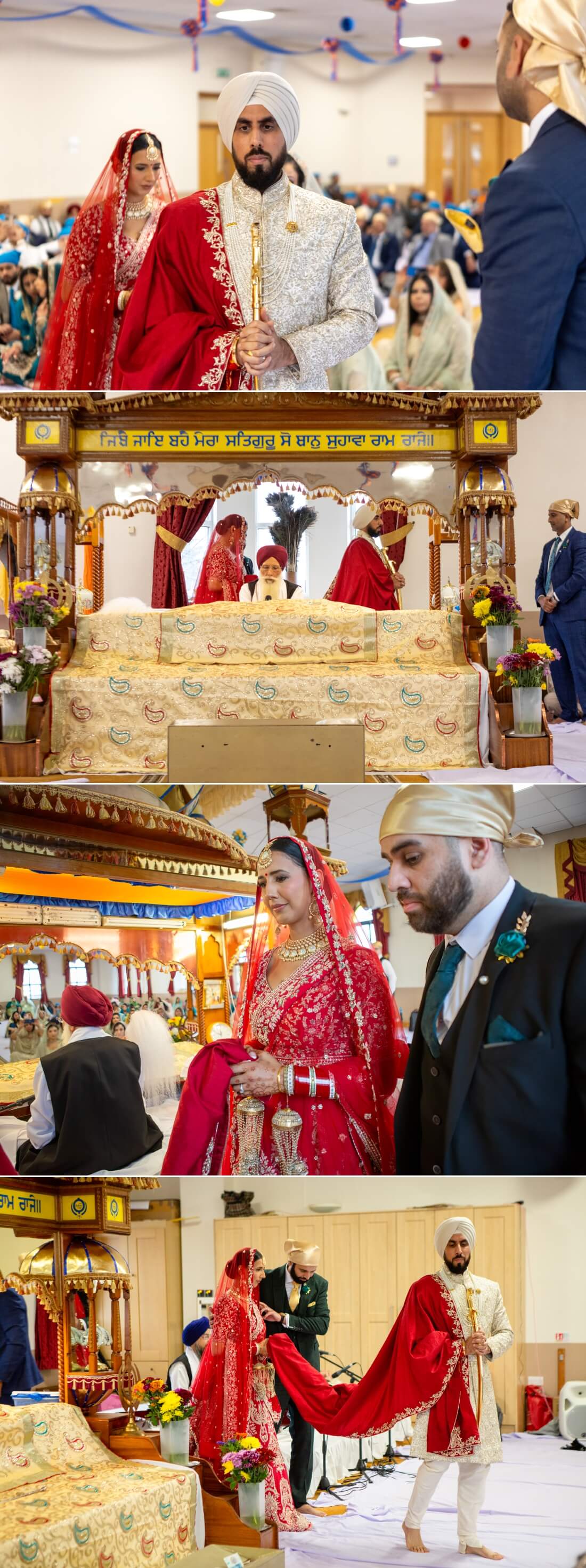 Indian Wedding Photography at Willows Banqueting Suite Mandy & Gully 19