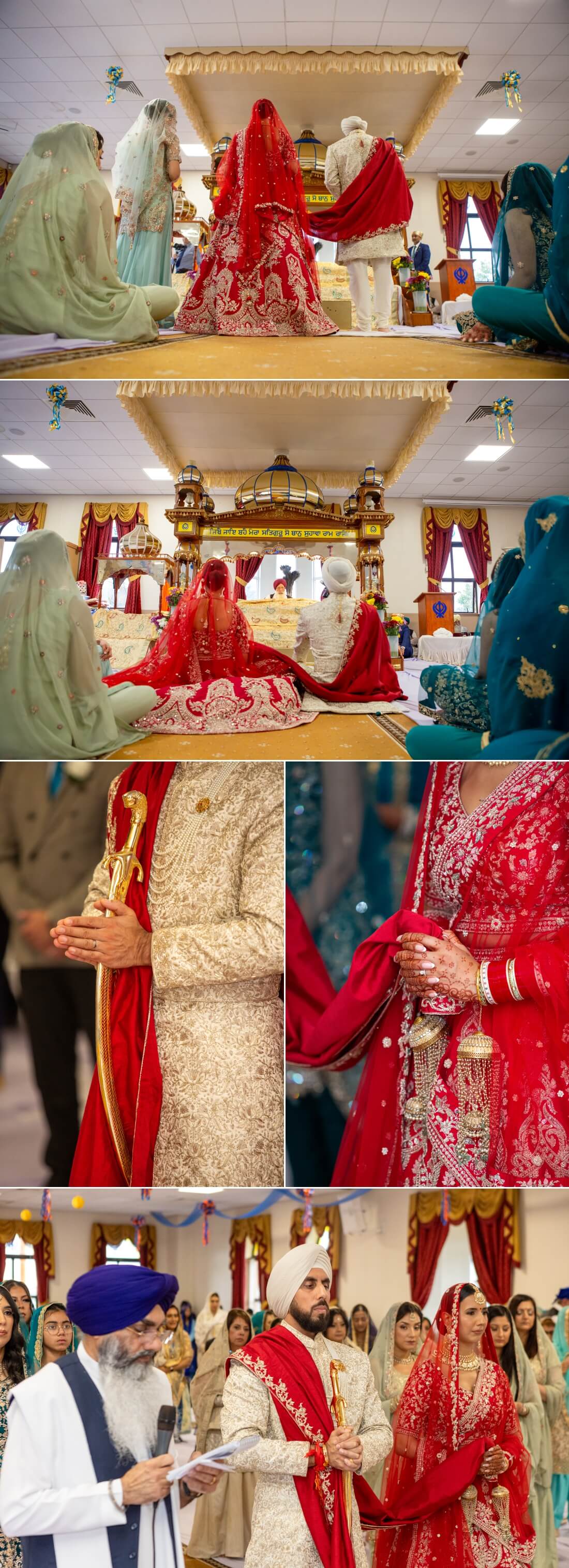 Indian Wedding Photography at Willows Banqueting Suite Mandy & Gully 20