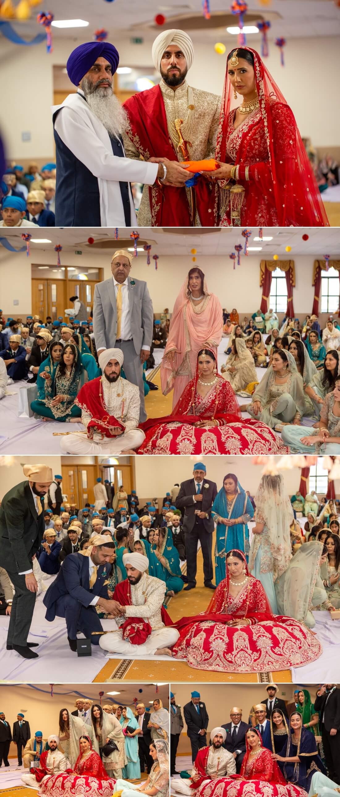 Indian Wedding Photography at Willows Banqueting Suite Mandy & Gully 21