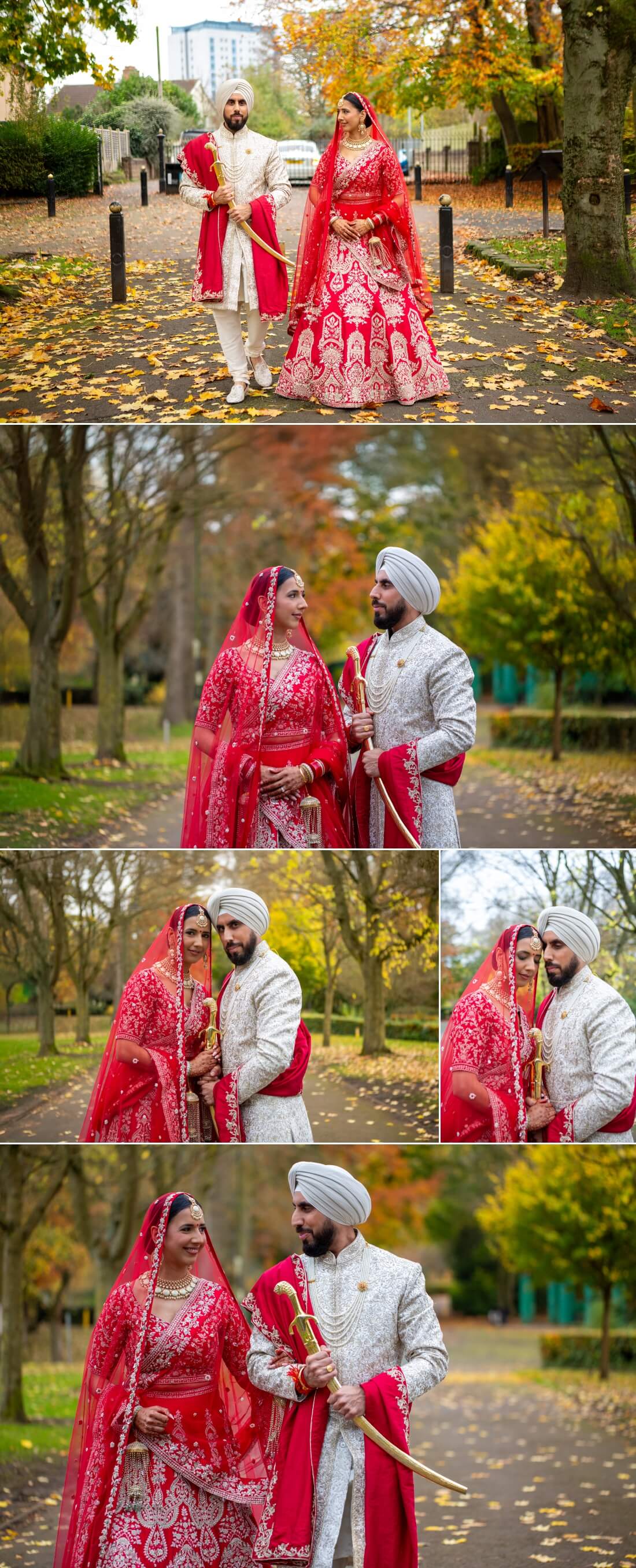 Indian Wedding Photography at Willows Banqueting Suite Mandy & Gully 23