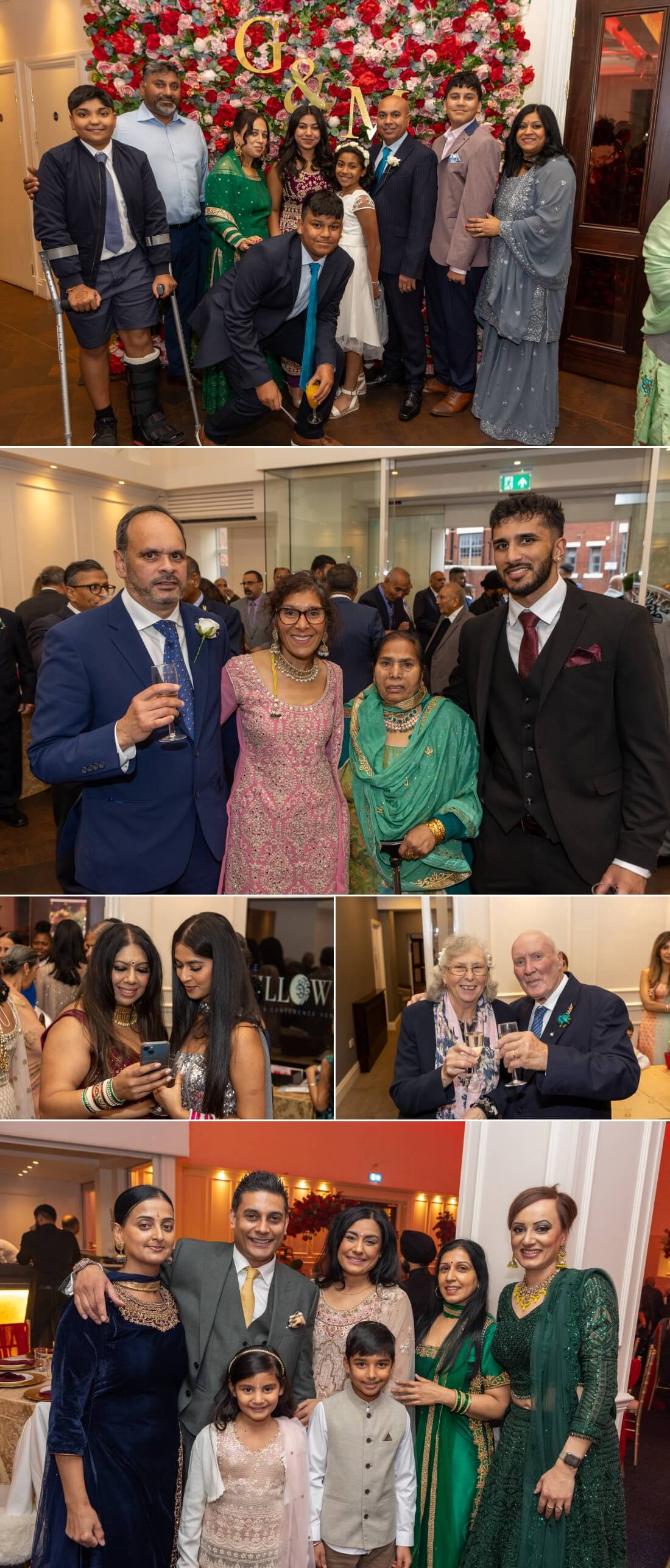 Indian Wedding Photography at Willows Banqueting Suite Mandy & Gully 26