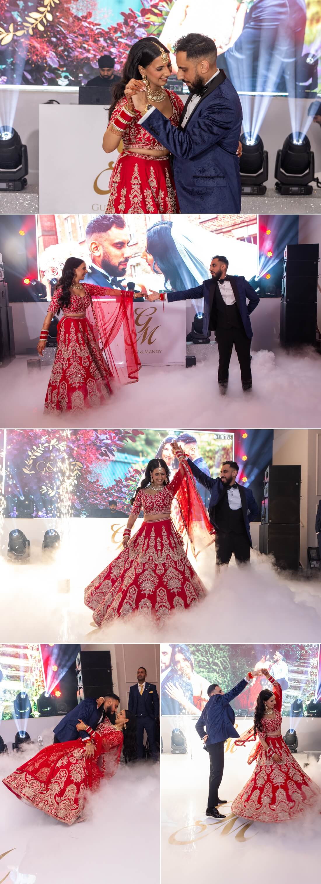 Indian Wedding Photography at Willows Banqueting Suite Mandy & Gully 31