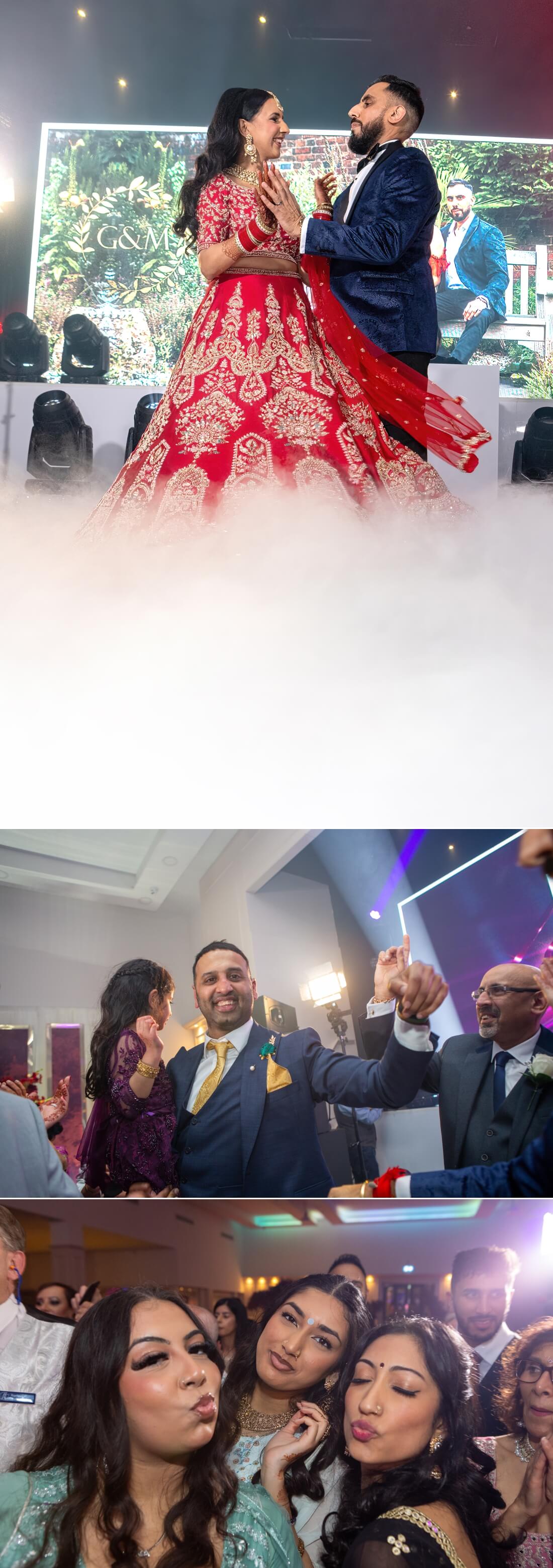 Indian Wedding Photography at Willows Banqueting Suite Mandy & Gully 32