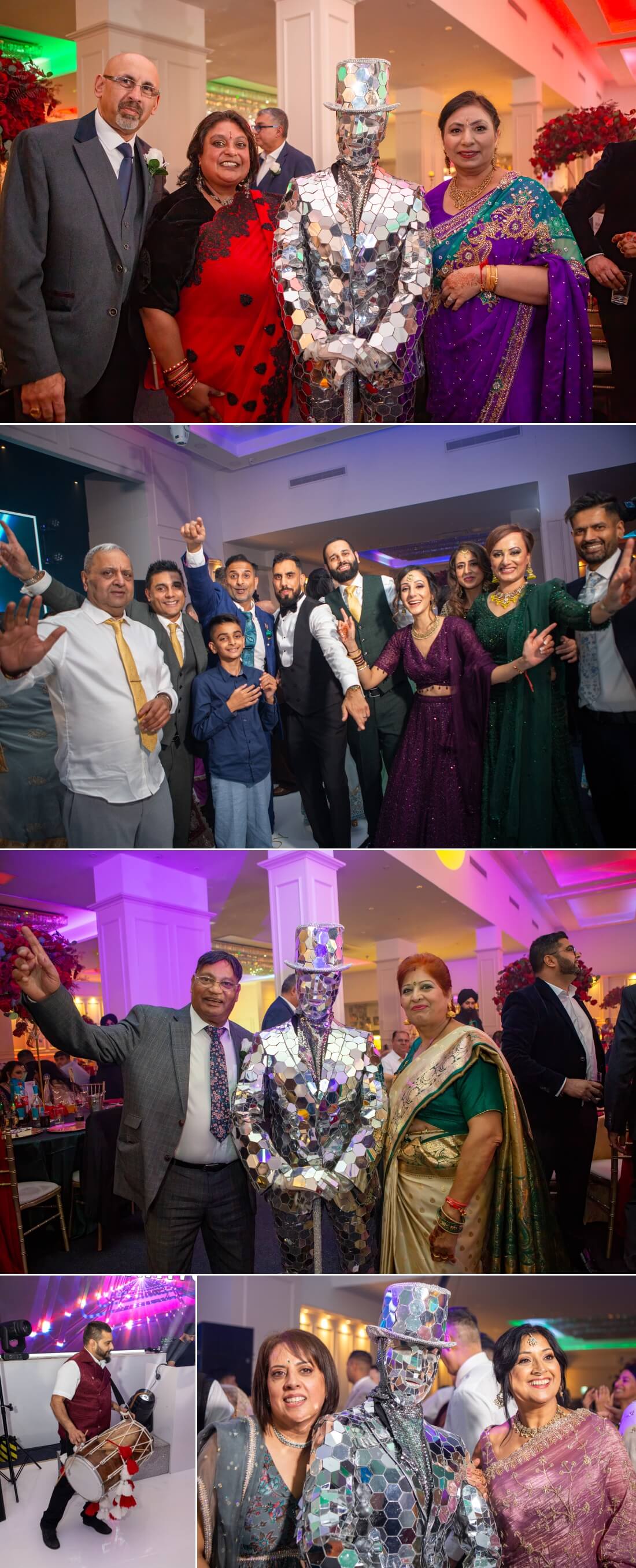 Indian Wedding Photography at Willows Banqueting Suite Mandy & Gully 34