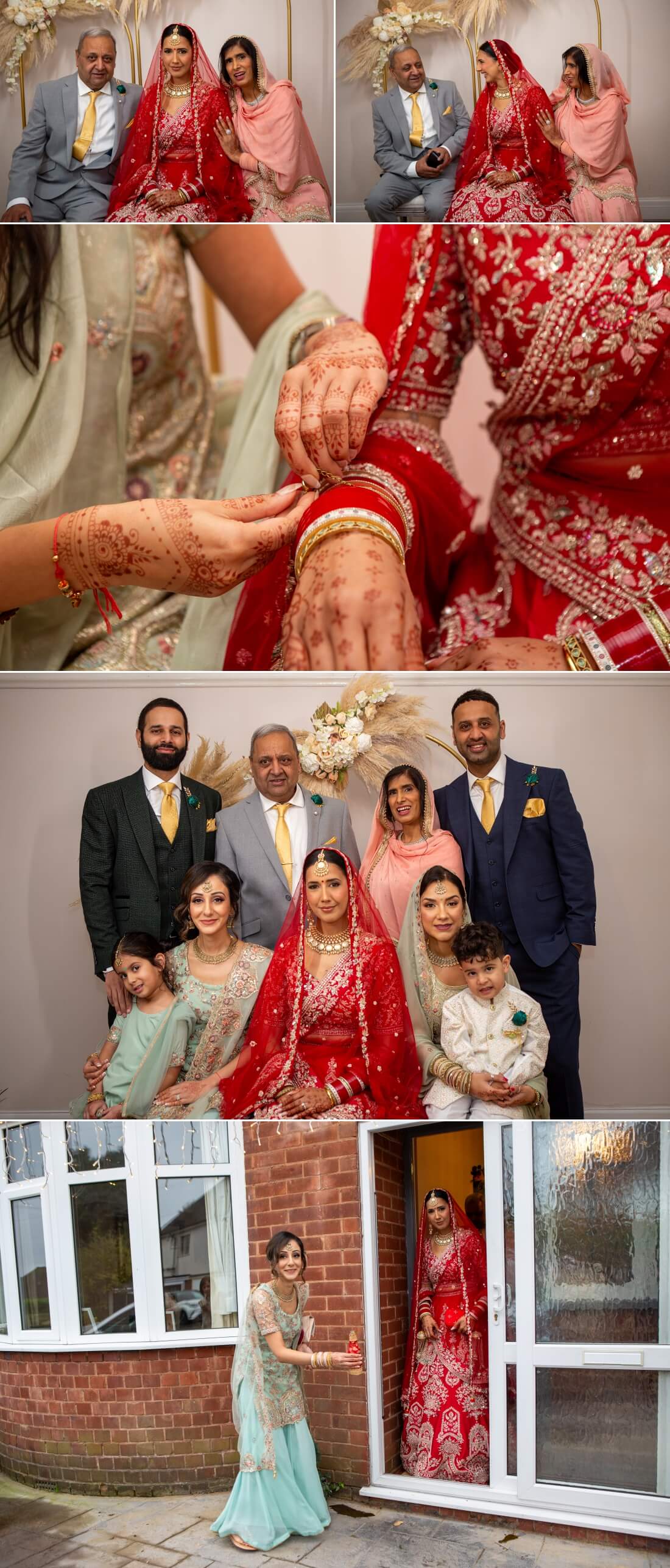 Indian Wedding Photography at Willows Banqueting Suite Mandy & Gully 5