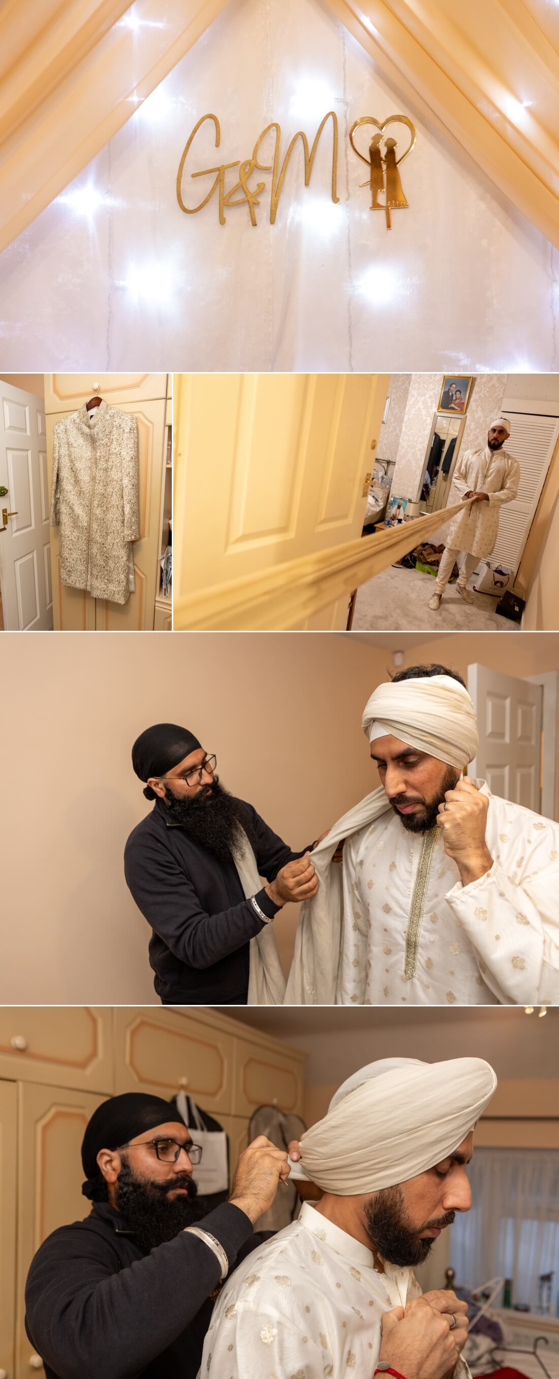 Indian Wedding Photography at Willows Banqueting Suite Mandy & Gully 6