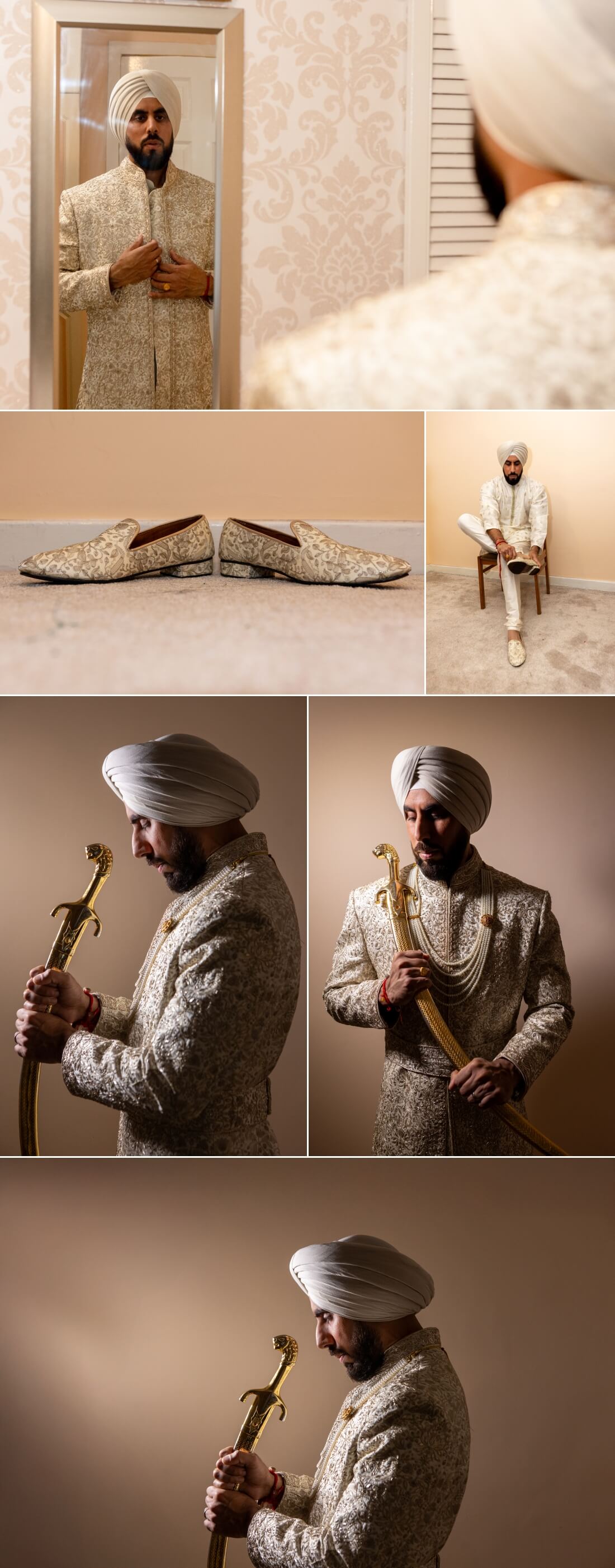 Indian Wedding Photography at Willows Banqueting Suite Mandy & Gully 7