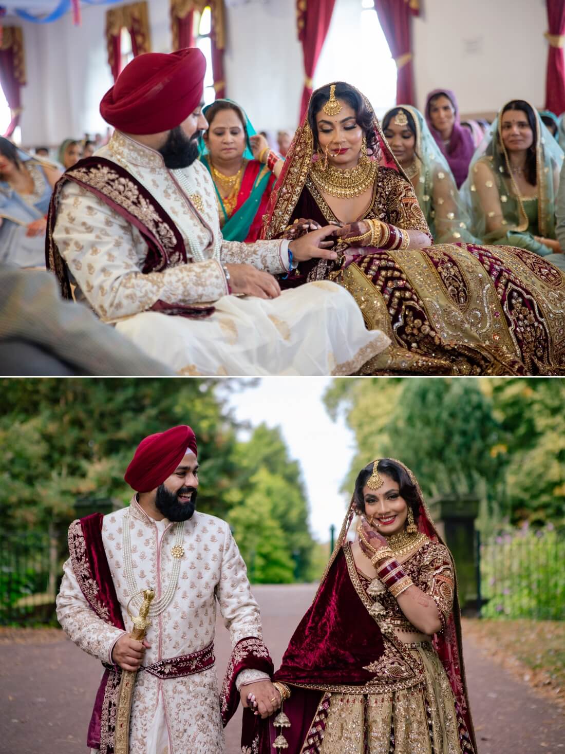 Wedding Photography at Guru Nanak, Wednesfield Aron & Aneesha 1