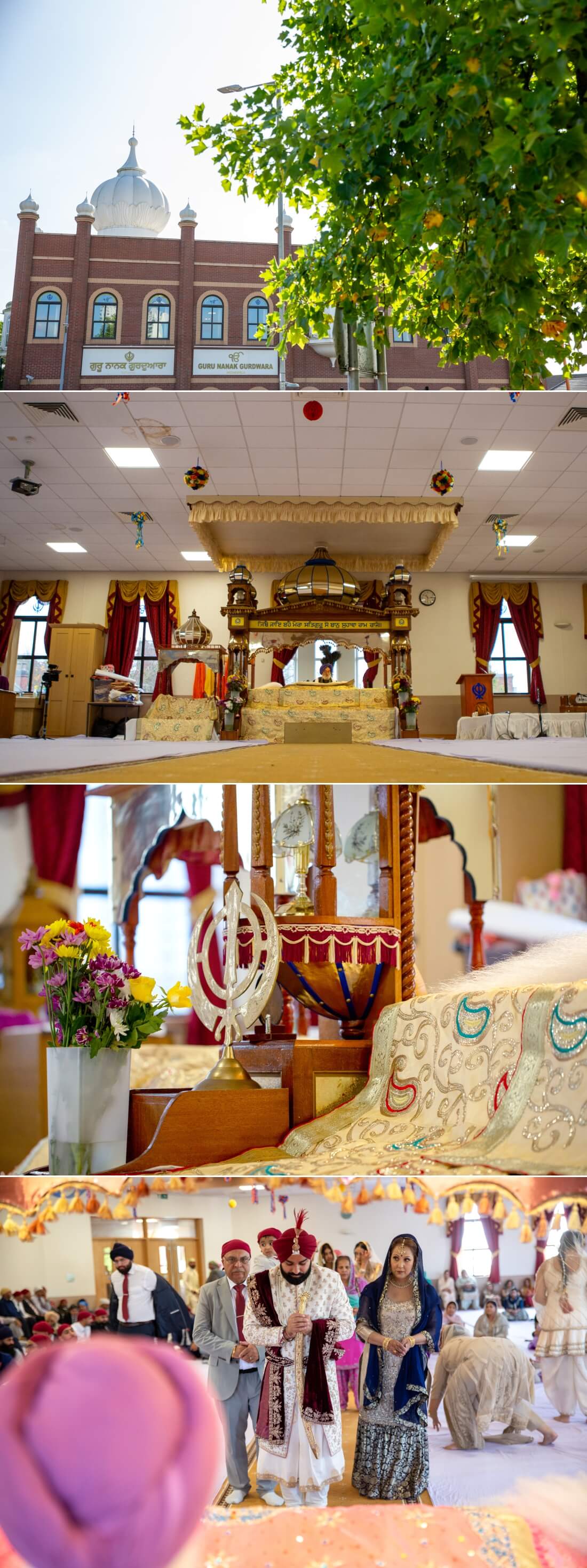 Wedding Photography at Guru Nanak, Wednesfield Aron & Aneesha 12