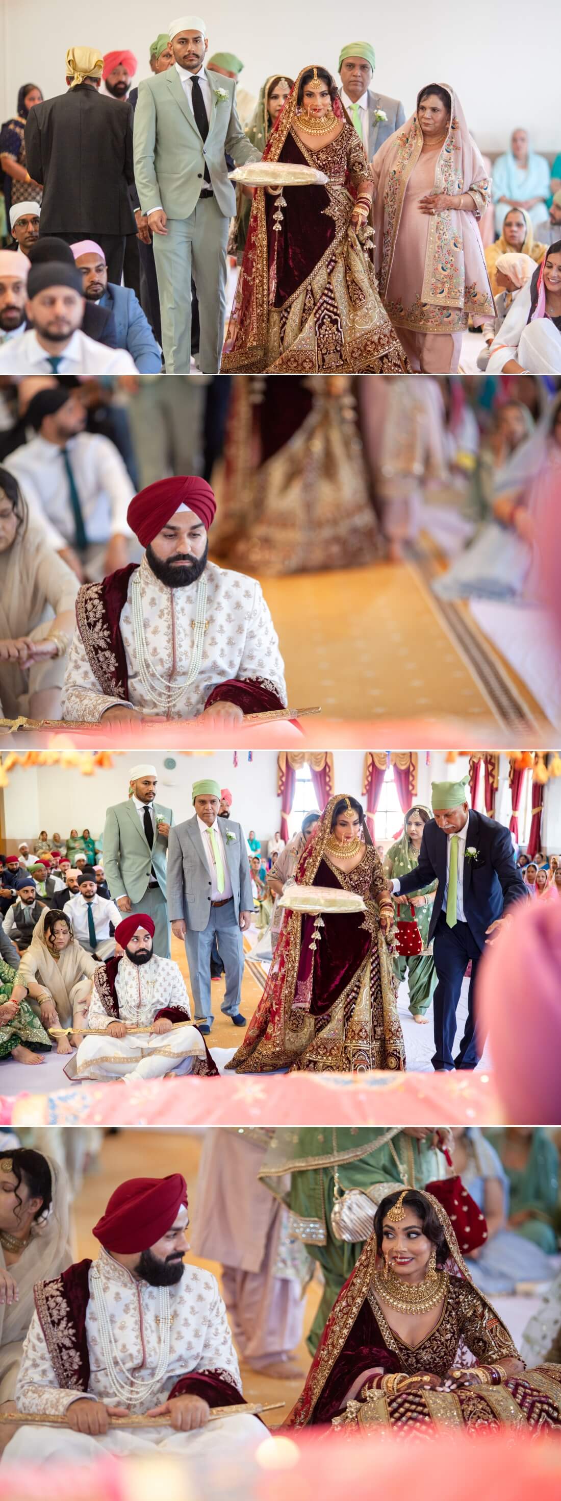 Wedding Photography at Guru Nanak, Wednesfield Aron & Aneesha 14