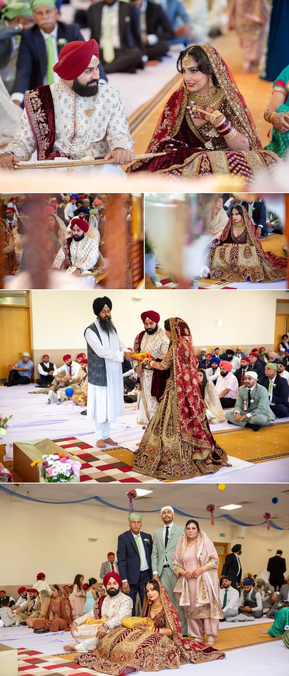 Wedding Photography at Guru Nanak, Wednesfield Aron & Aneesha 17