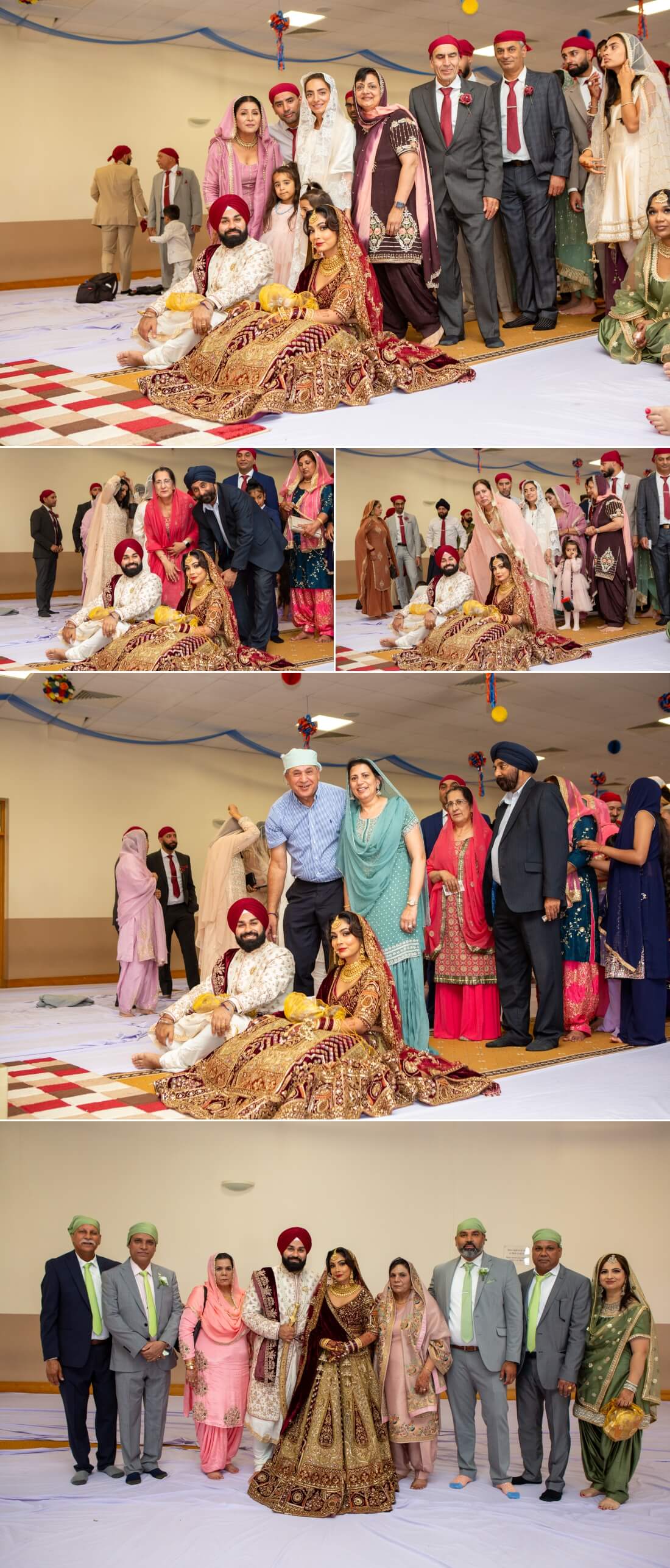 Wedding Photography at Guru Nanak, Wednesfield Aron & Aneesha 18